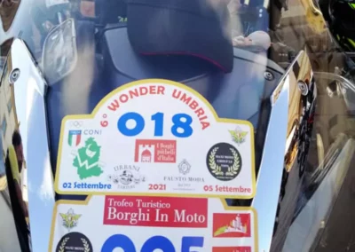 Uno dei partecipanti a Wonder Italy Moto