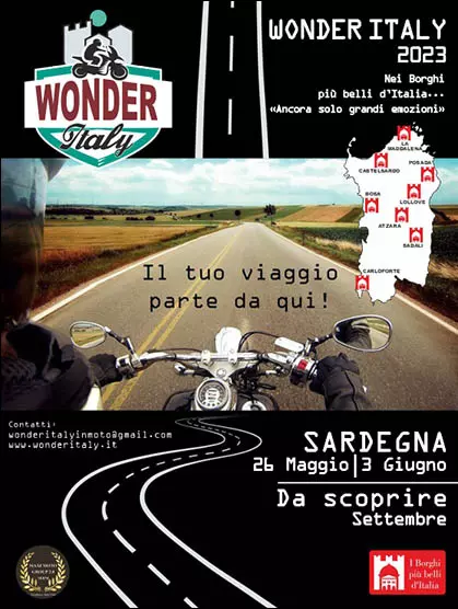 Wonder Italy 2023 Locandina Sardegna