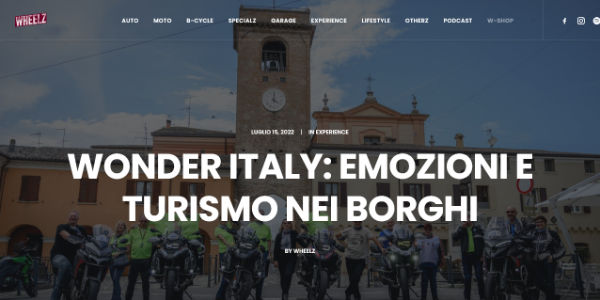 Articolo Whe su Wonder Italy Moto